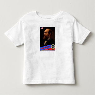 Chester A. Arthur Basebollkort Tee Shirt