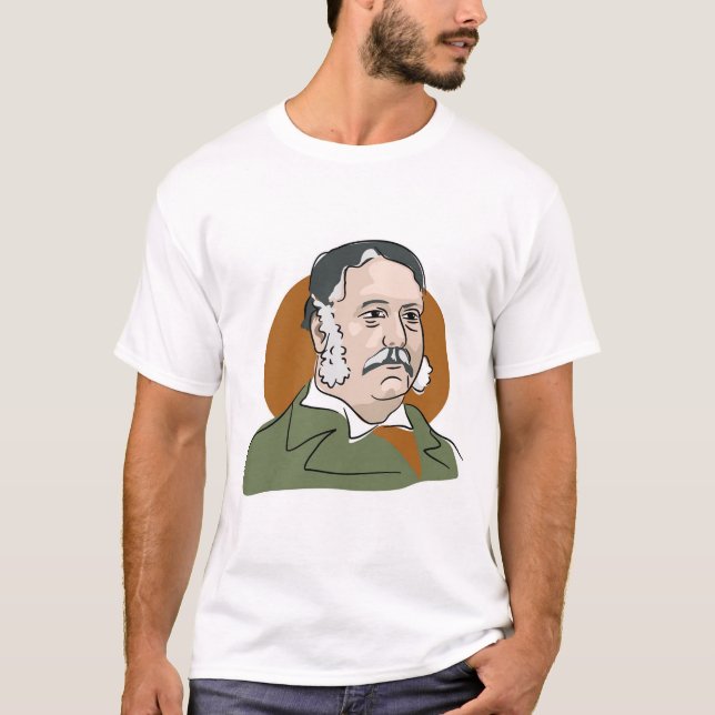 Chester Arthur T-shirt (Framsida)