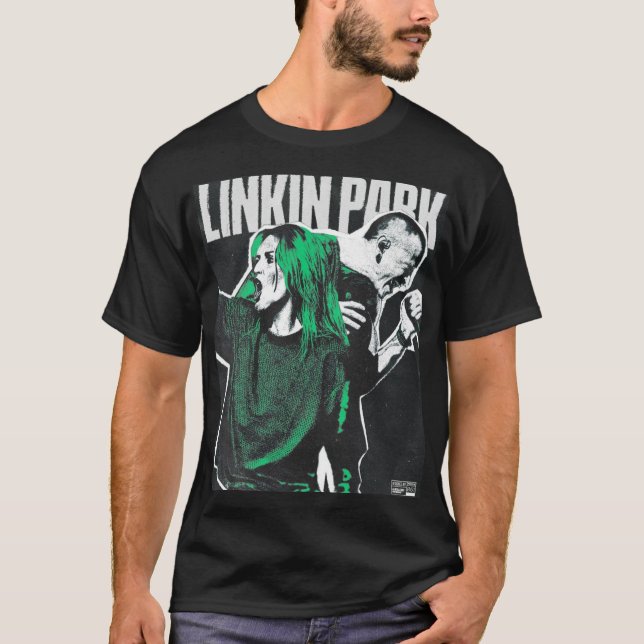 Chester Bennington & Emily Armstrong – Powerful Du T Shirt (Framsida)