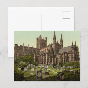 Chester Cathedral, Cheshire, England Vykort