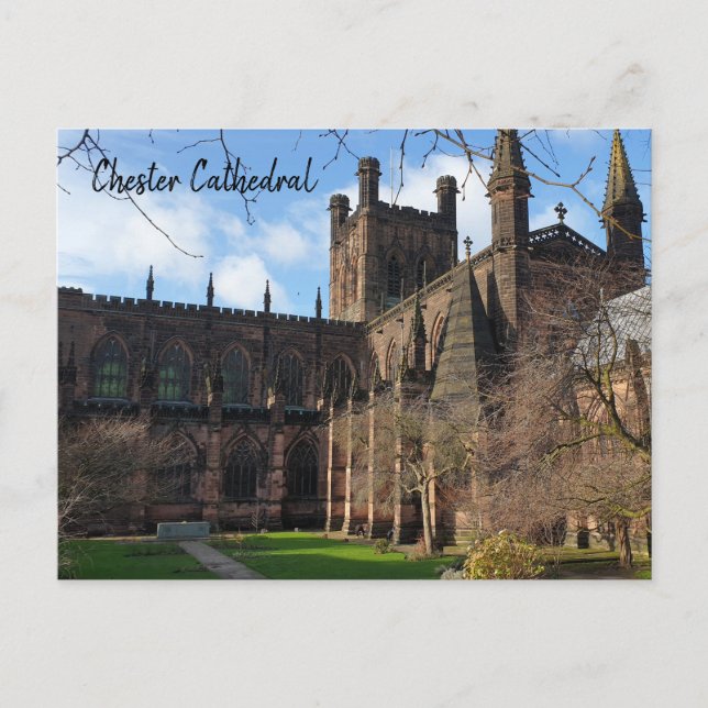Chester Cathedral Vykort (Framsida)