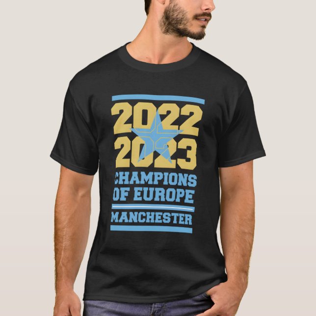 Chester Champions 2022 2023 T Shirt (Framsida)