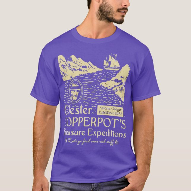 Chester Copperpots skatteexpeditioner T Shirt (Framsida)