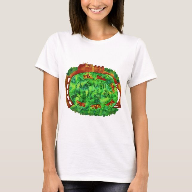 Chester kapplöpningsbana tee shirt (Framsida)