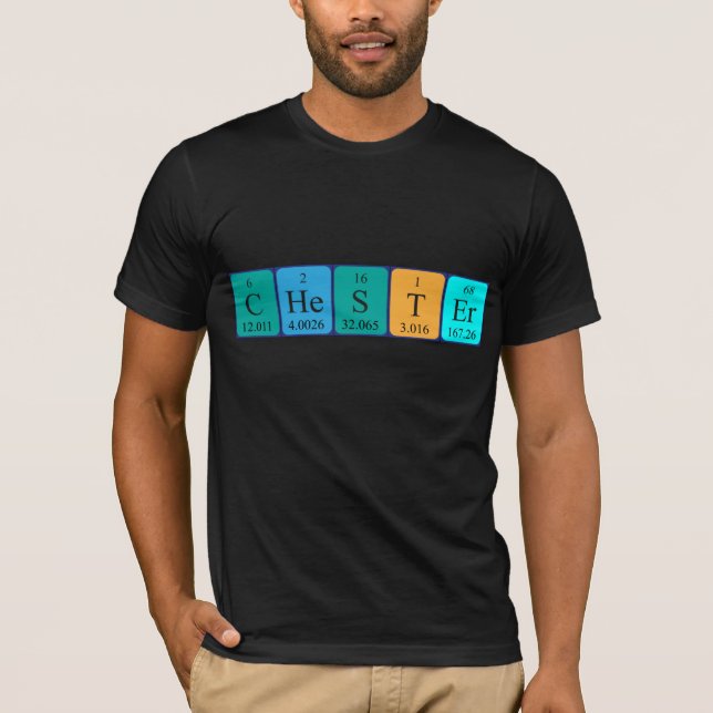 Chester periodisk skjorta bord namn t shirt (Framsida)