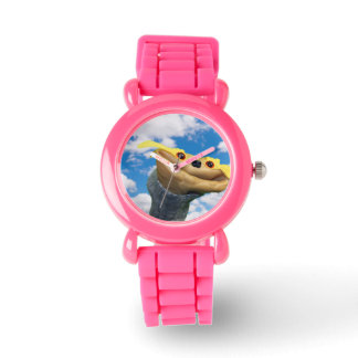 Chester Rosa Glittery Watch Armbandsur