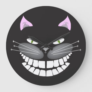 Chester till Cheshire Cat Clock Stor Klocka