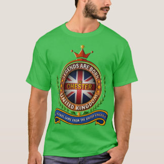 Chester United Kingdom Legends är född i Chester T Shirt