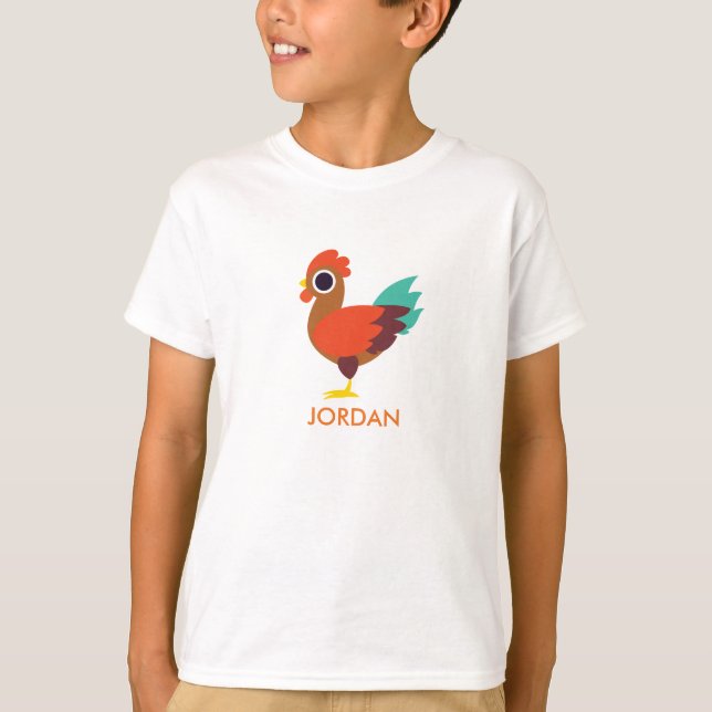 Chester vid Tupp T Shirt (Framsida)