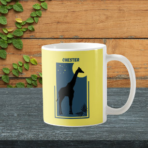Chester Zoo Underbar Britain Vintage Giraffe Kaffemugg