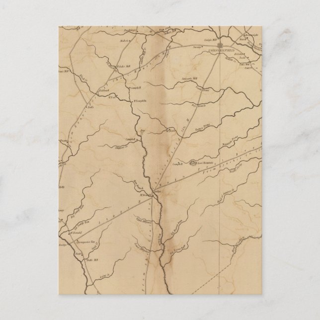 Chesterfield District, South Carolina Vykort (Framsida)