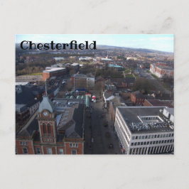 Chesterfield Skyline Postcard Vykort