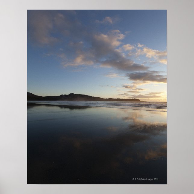 Chesterman Beach at Sunset, Tofino, Vancouver Poster (Framsidan)