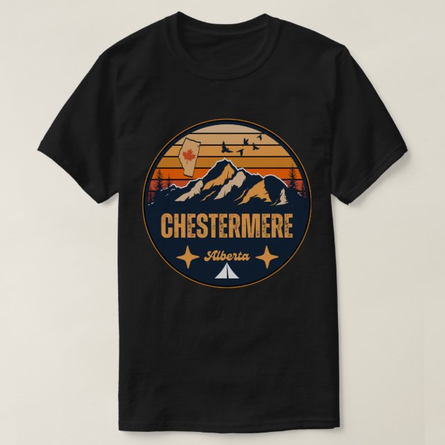 Chestermere, Alberta T Shirt (Design framsida)