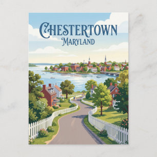 Chestertown Maryland Vykort