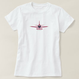 Chestnut Backe Massachusetts MORSA Flygplansflygpl T Shirt