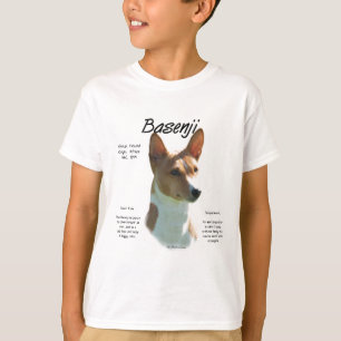 Chestnut Basenji History Design, allt om Basenji T-shirt