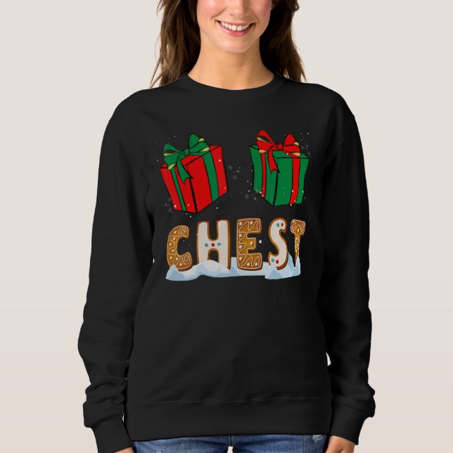 Chestnut Christmas Matching for Couples T Shirt (Framsida)