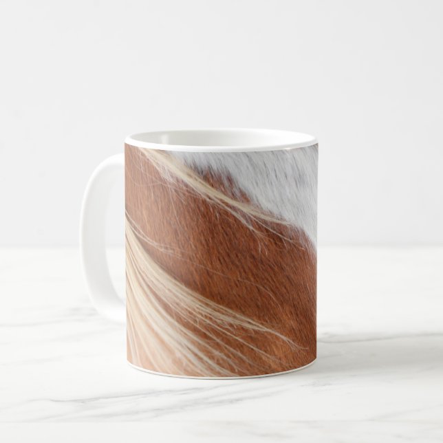 CHESTNUT HORSE JACKA MÖNSTER KAFFEMUGG (Framsida vänster)