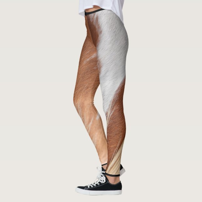 CHESTNUT HORSE JACKA MÖNSTER LEGGINGS (Vänster)