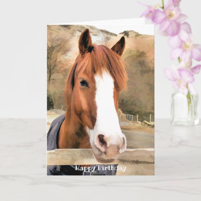 CHESTNUT HORSE KORT (Orkide)