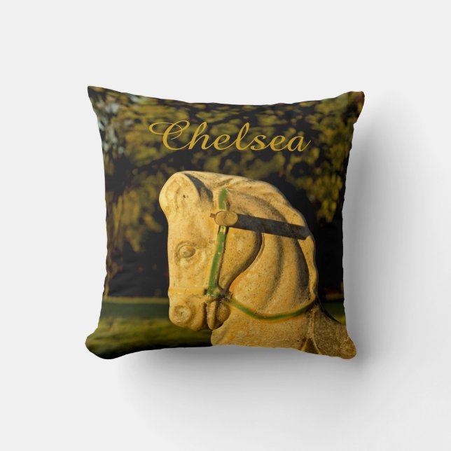 Chestnut Horse Personlig Kudde (Framsida)