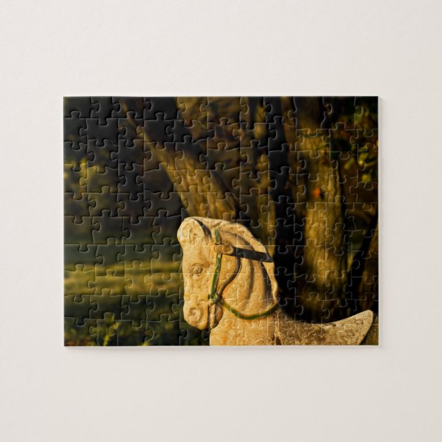 Chestnut Horse Pussel (Horisontell)