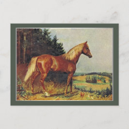 Chestnut Horse Vykort