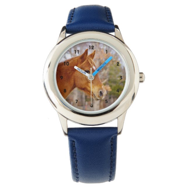 Chestnut Horse Watch Armbandsur (Framsida)