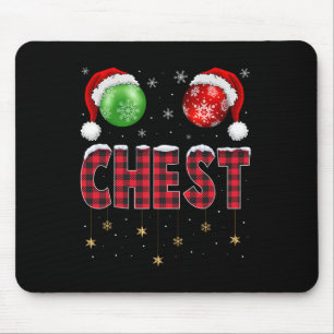 Chestnut Matching Family Roligt Chest Nöt jul Musmatta