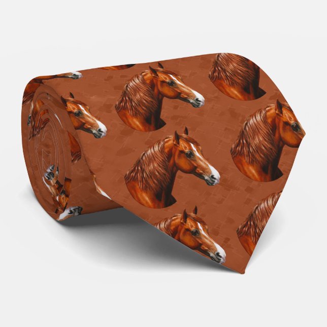 Chestnut Morgan Horse Rusty Red Slips (Rullad)
