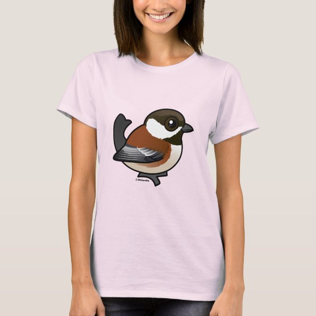 Chestnut-stödd Chickadee Tröja (Framsida)