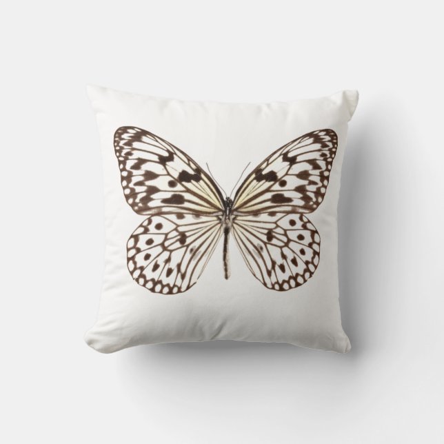 Chestnut Tiger Butterfly Kudde (Framsida)