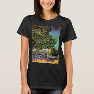 Chestnut Träd i Blommar av Vincent van Gogh Tee Shirt