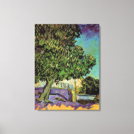 Chestnut Träd i Blommar, Vincent van Gogh. Canvastryck