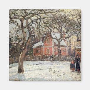 Chestnut Träd vid Louveciennes, c.1871-2 Magnet