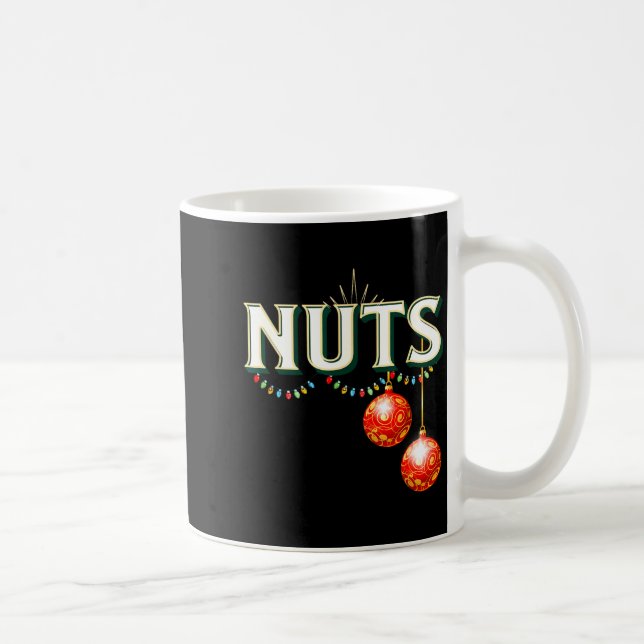 Chestnuts Matching Christmas Family Funny Chest Nu Kaffemugg (Höger)