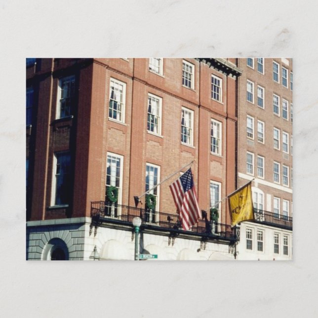 chestrar boston vykort (Framsida)