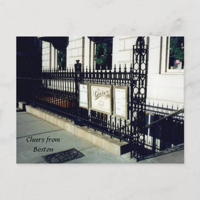chestrar från boston vykort (Framsida)