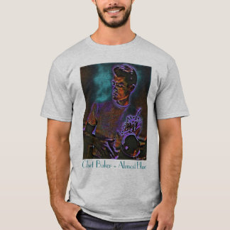 Chet Baker Nästan Blue Trumpet T-Shirt