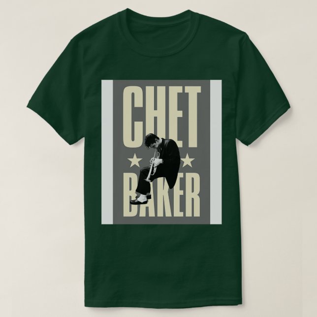 Chet Baker T Shirt (Design framsida)