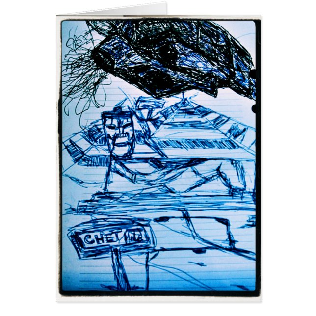 CHET HÄLSNINGSKORT (Framsidan)