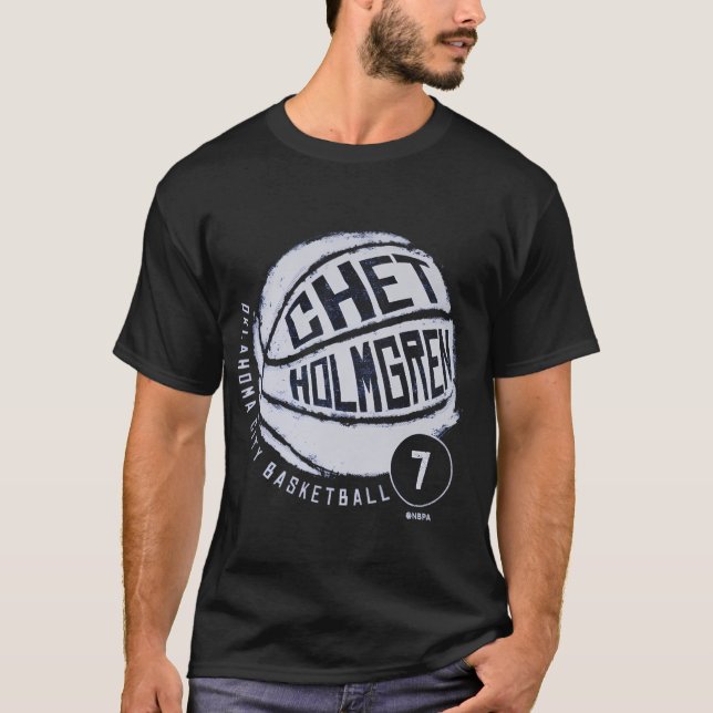 Chet Holmgren Oklahoma City T Shirt (Framsida)