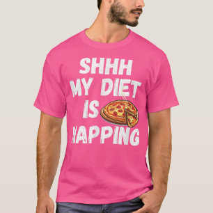 ChetDay Funny Diet Pizza Älskare Pizza Chef Funny T Shirt