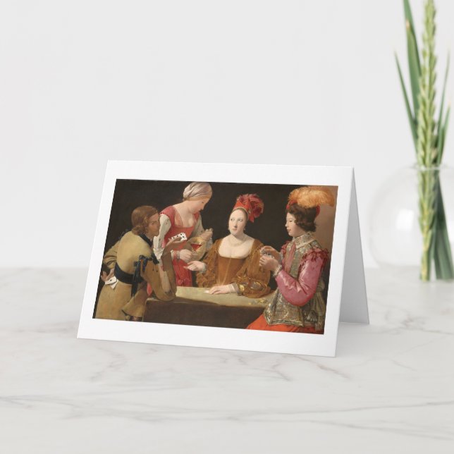 Chetern med Ace of Klubbs, La Tour Kort (Framsida)