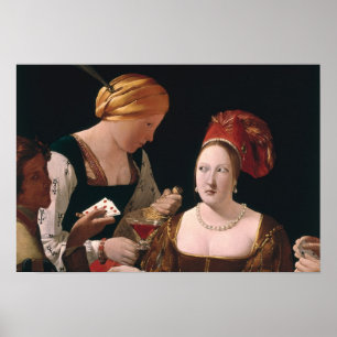 Chettan med Ace of Diamonds Poster