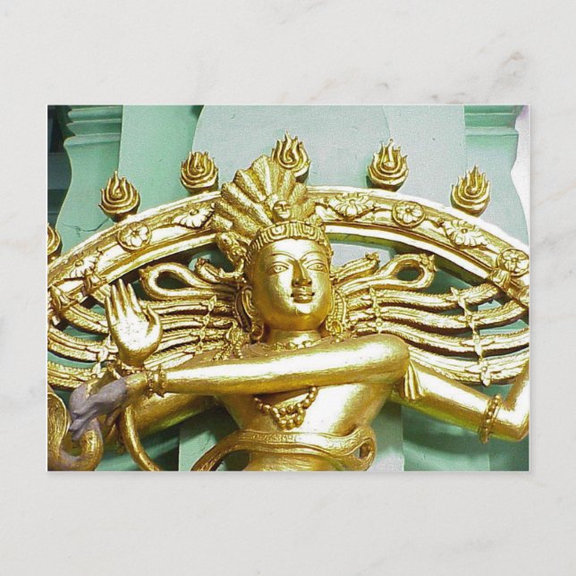 Chettiar Hindu Temple, Singapore 1 Vykort (Framsida)
