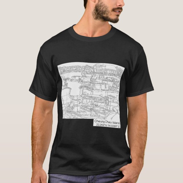 Cheung Chau-ön T Shirt (Framsida)