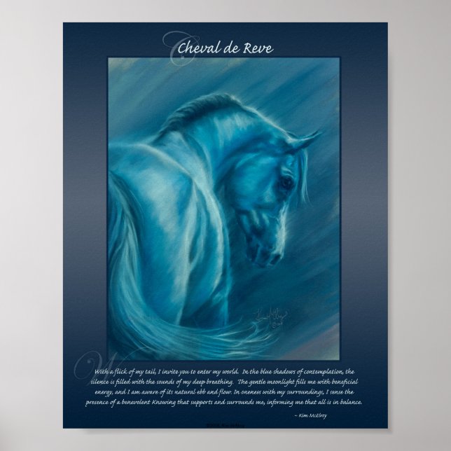 Cheval de Reve Poster (Framsidan)