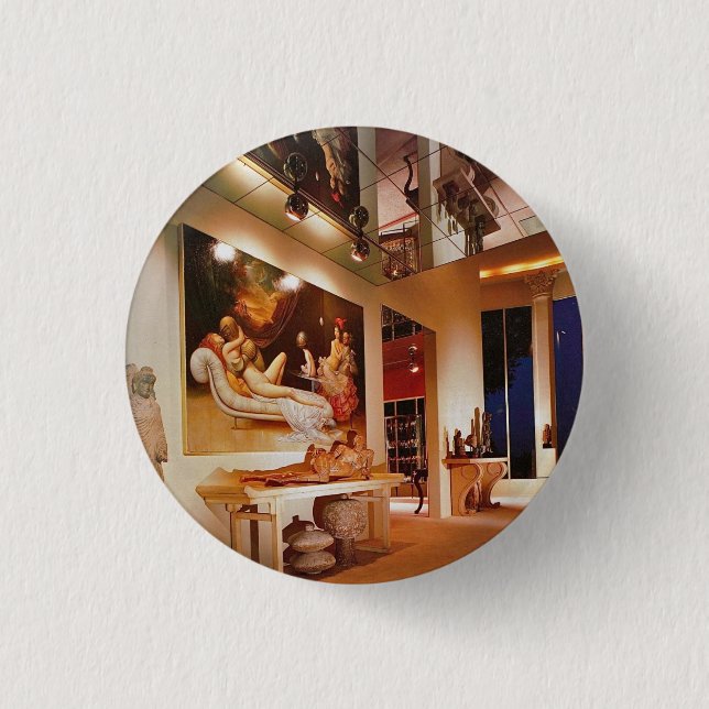 Chevalier Avant Garde - "delat tejpa" klämmer fast Knapp (Framsida)